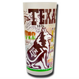 Texas A&M University Collegiate Frosted Glass Tumbler