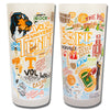 University of Tennessee Collegiate Frosted Glass Tumbler