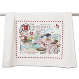 University of Utah Collegiate Dish Towel