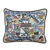 University of North Carolina Collegiate Embroidered Pillow