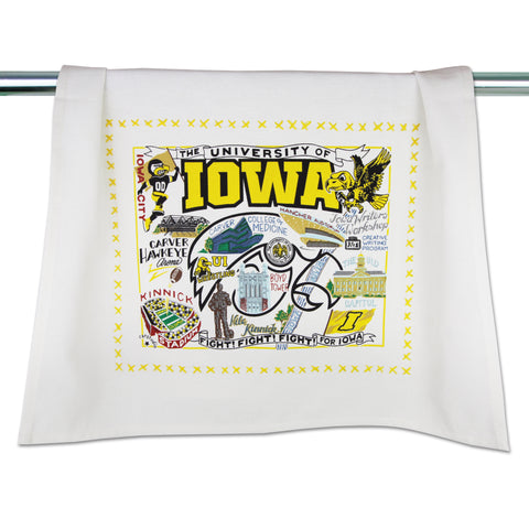 University of Iowa Collegiate Dish Towel