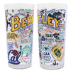 Berkeley UC (CAL) Collegiate Frosted Glass Tumbler