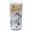 Berkeley UC (CAL) Collegiate Frosted Glass Tumbler