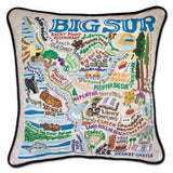 Big Sur Hand-Embroidered Pillow