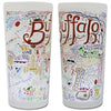 Buffalo Frosted Glass Tumbler
