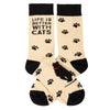 Socks - Life is Better with Cats