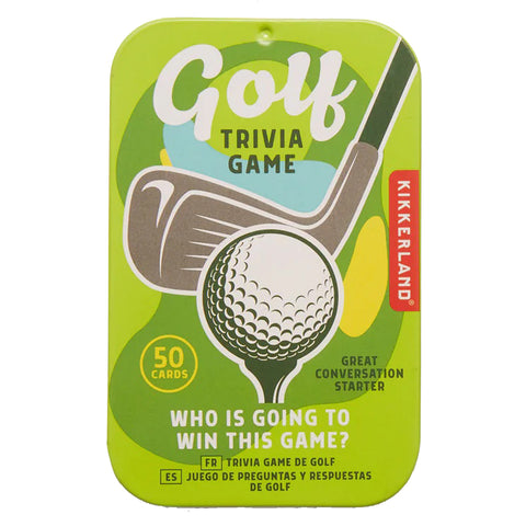Golf  Trivia Game