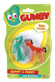 Bendable Pokey & Gumby - Pocket Size