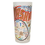 Nashville Frosted Glass Tumbler