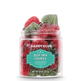 Sour Twin Cherries Candy Jar