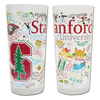 Stanford University Collegiate Frosted Glass Tumbler