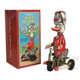 Duck on Bike Tin Toy