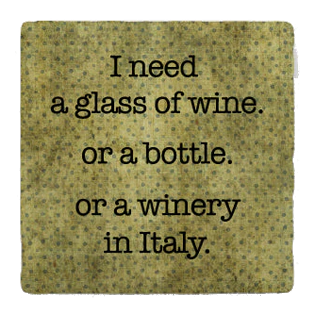 Winery in Italy Coaster