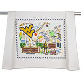 West Virginia University Collegiate Dish Towel